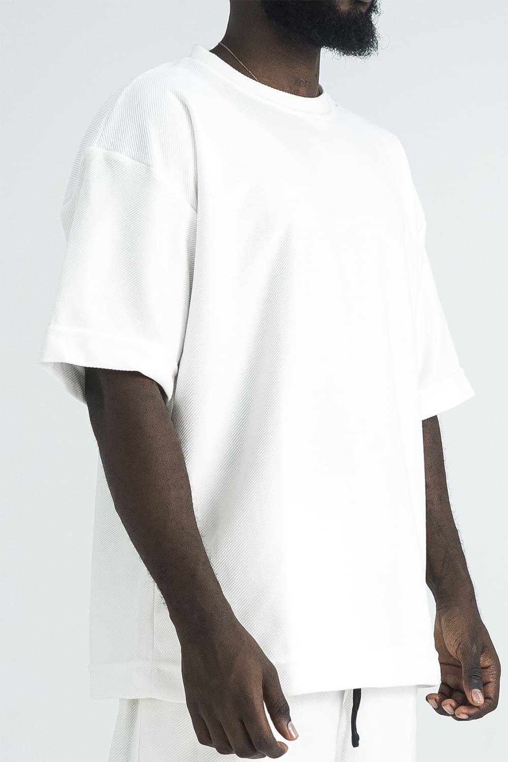 BCO 2.0 Basics Texture t-shirt - 8333 IVORY