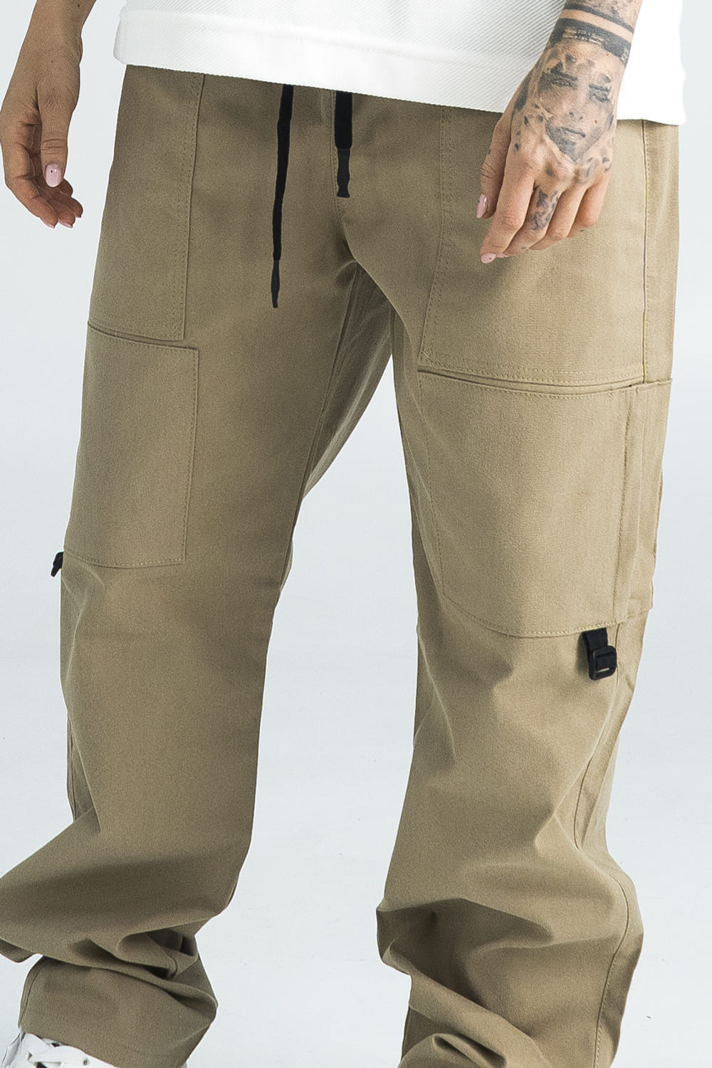 BCO 2.0 Hid Zipper Cargo pants KHAKI 8219