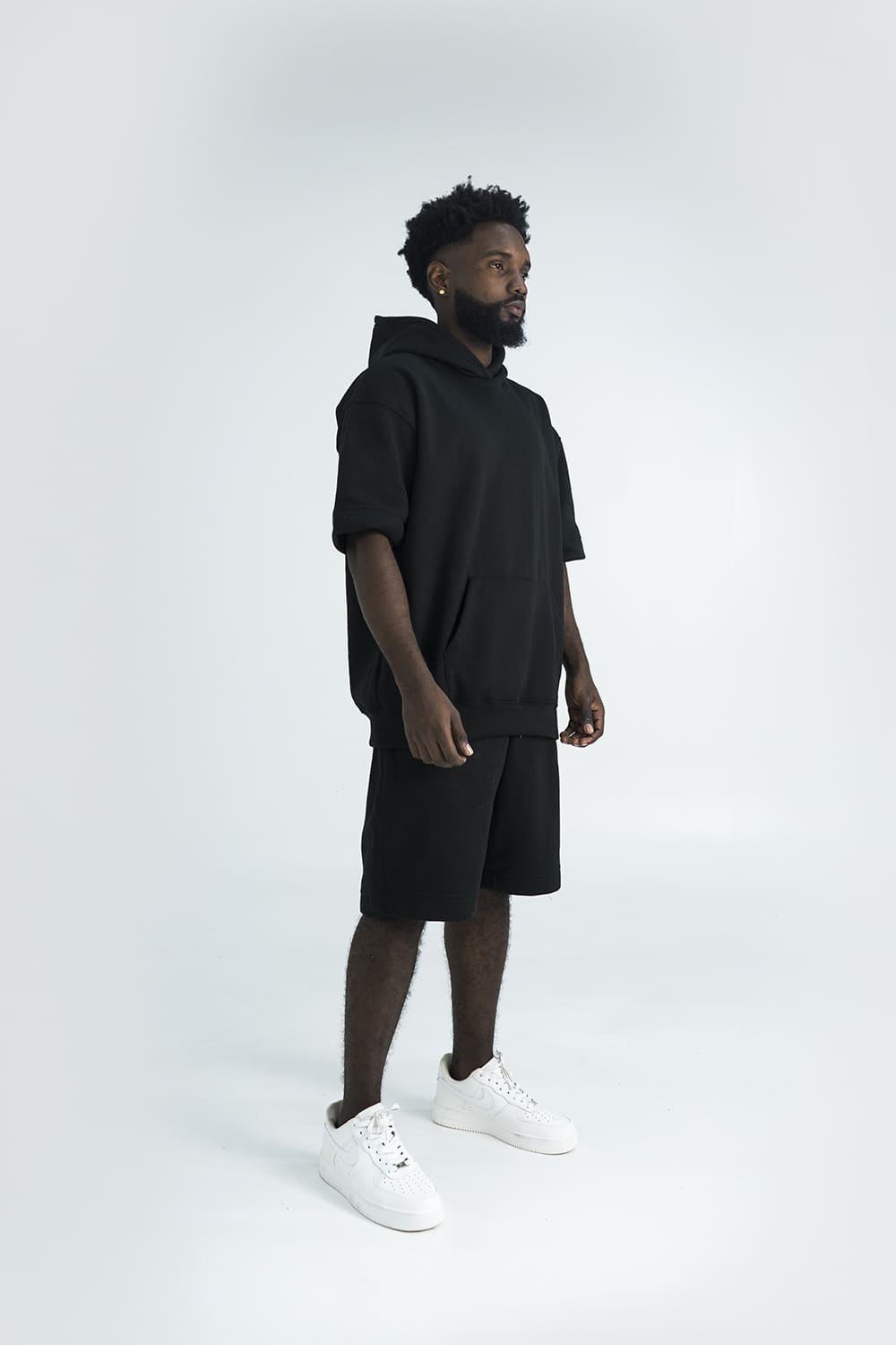 BCO 2.0 Sleeve Hoodie - BLACK 8279