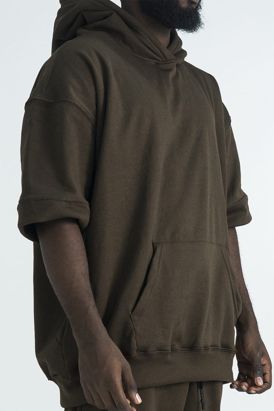 BCO 2.0 Sleeve Hoodie - BROWN 8279