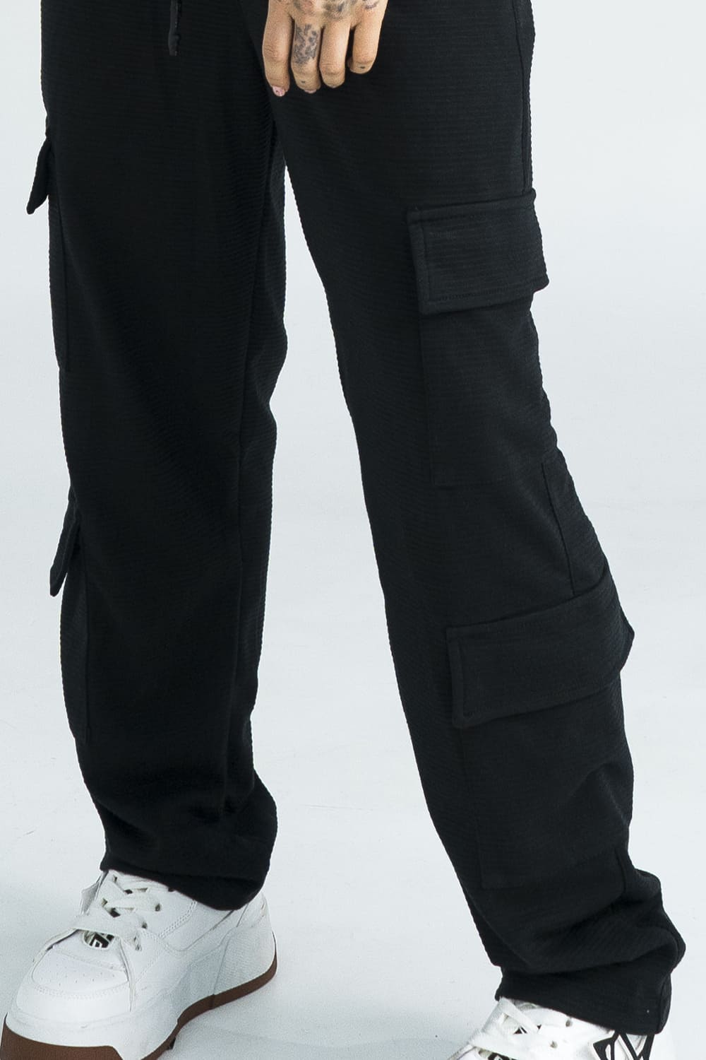 BCO 2.0 Textured Cargo Pants - BLACK 8182