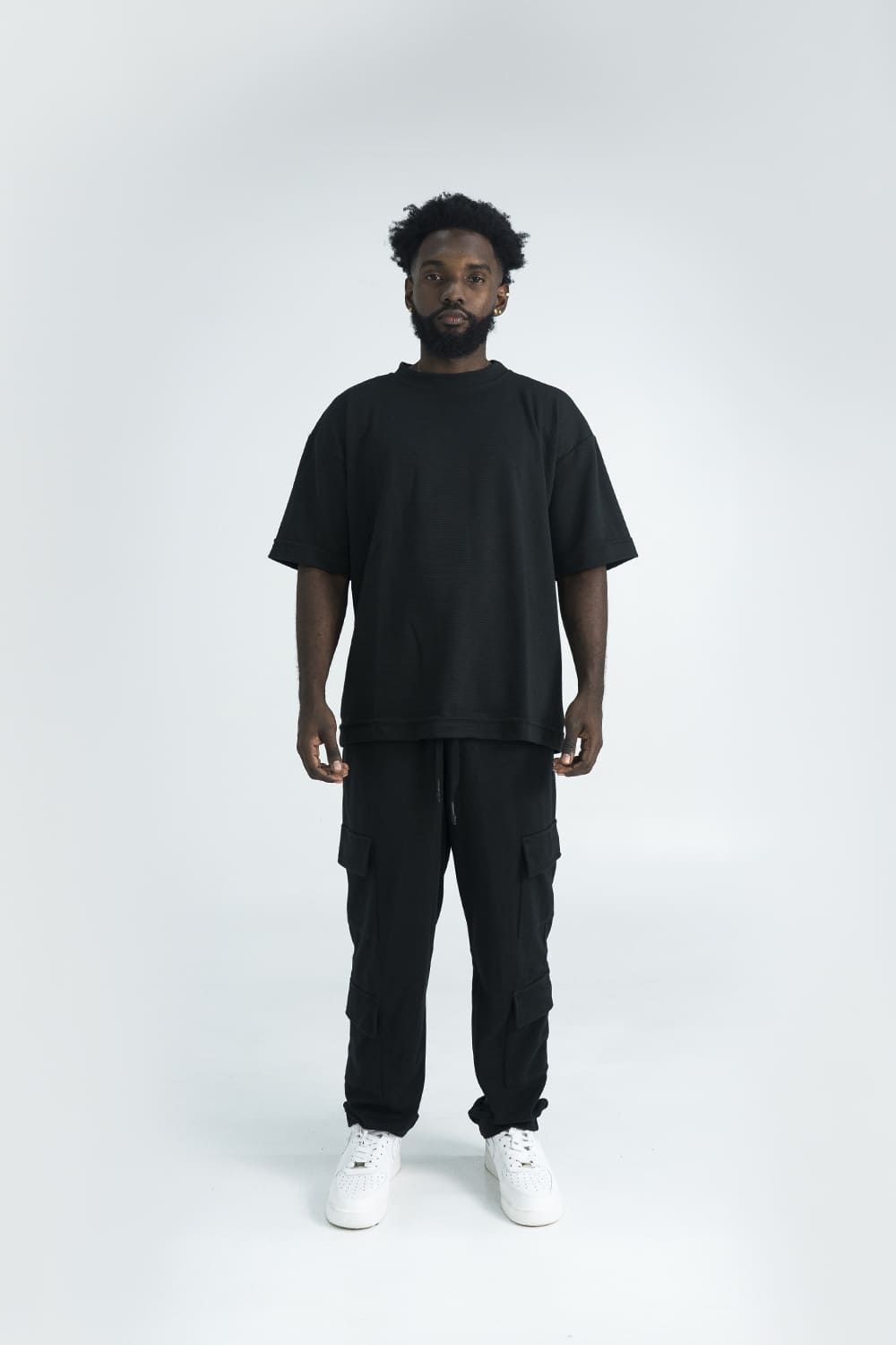 BCO 2.0 Textured Cargo Pants - BLACK 8182