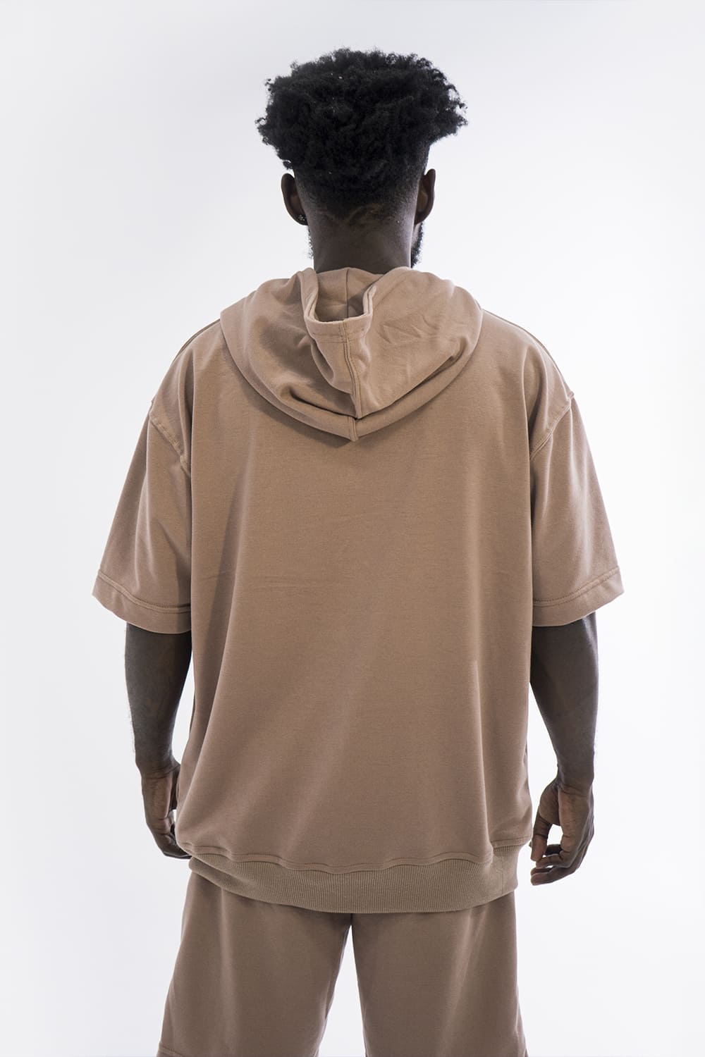 BCO Basics - Sleeve hoodie - 8277 KHAKI