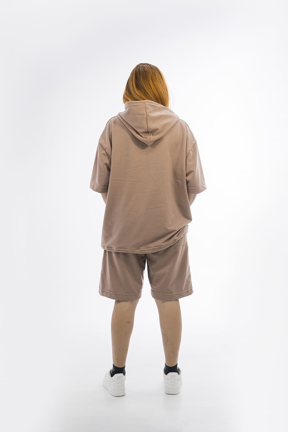 BCO Basics - Sleeve hoodie - 8277 KHAKI