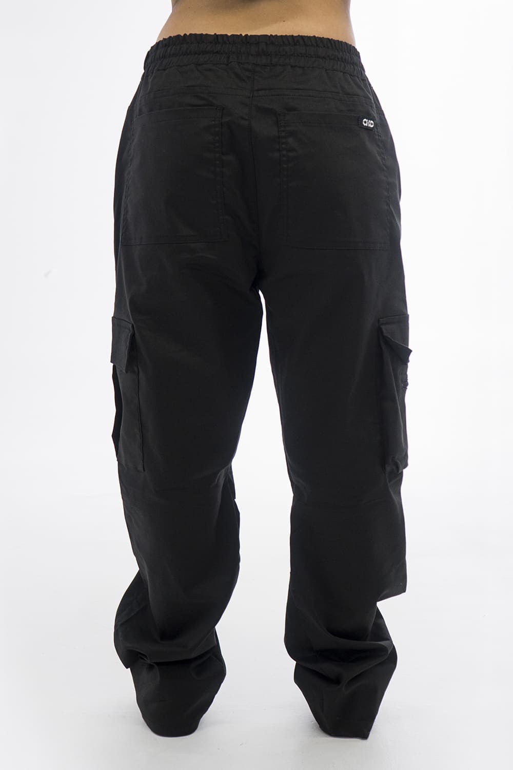 BCO mid zip Cargo pants BLACK 8247