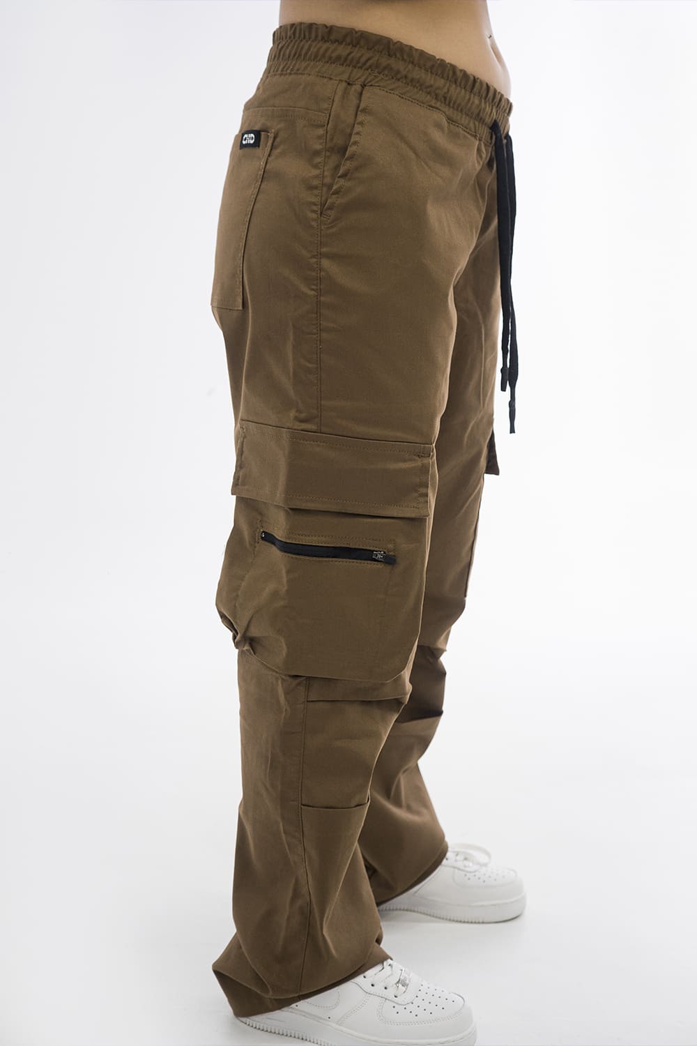 BCO mid zip Cargo pants BROWN 8247