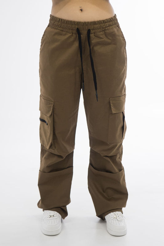 BCO mid zip Cargo pants BROWN 8247