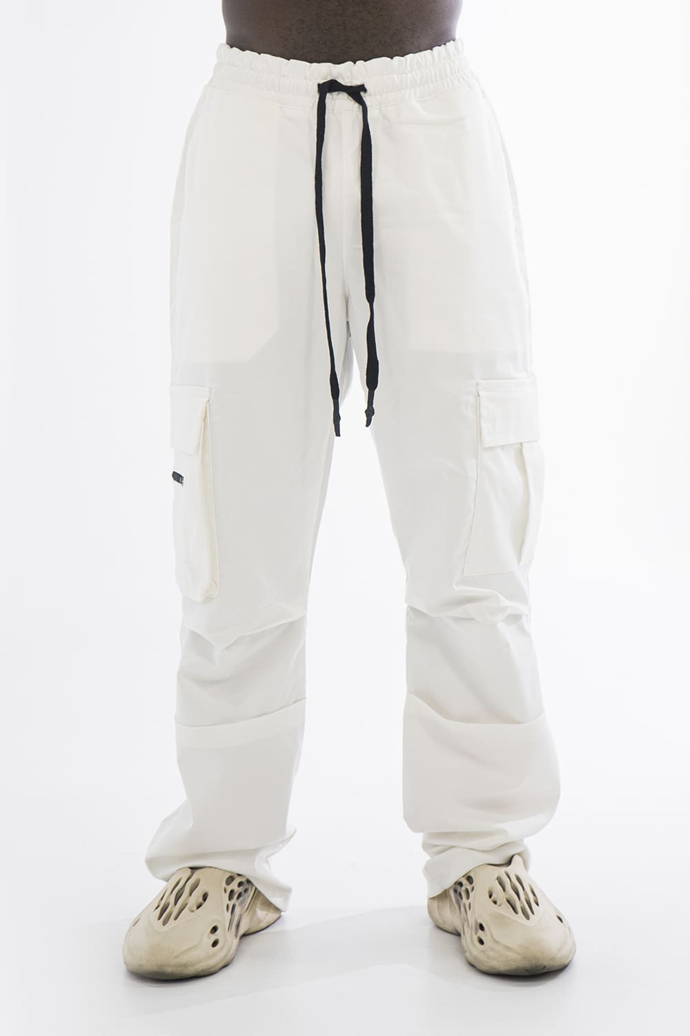 BCO mid zip Cargo pants IVORY 8247