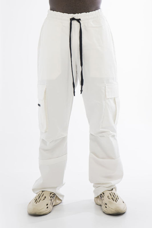 BCO mid zip Cargo pants IVORY 8247