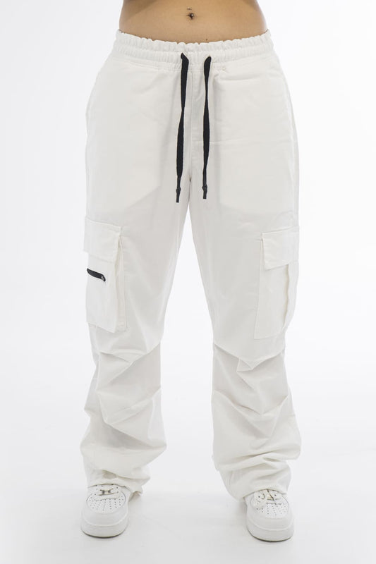 BCO mid zip Cargo pants IVORY 8247