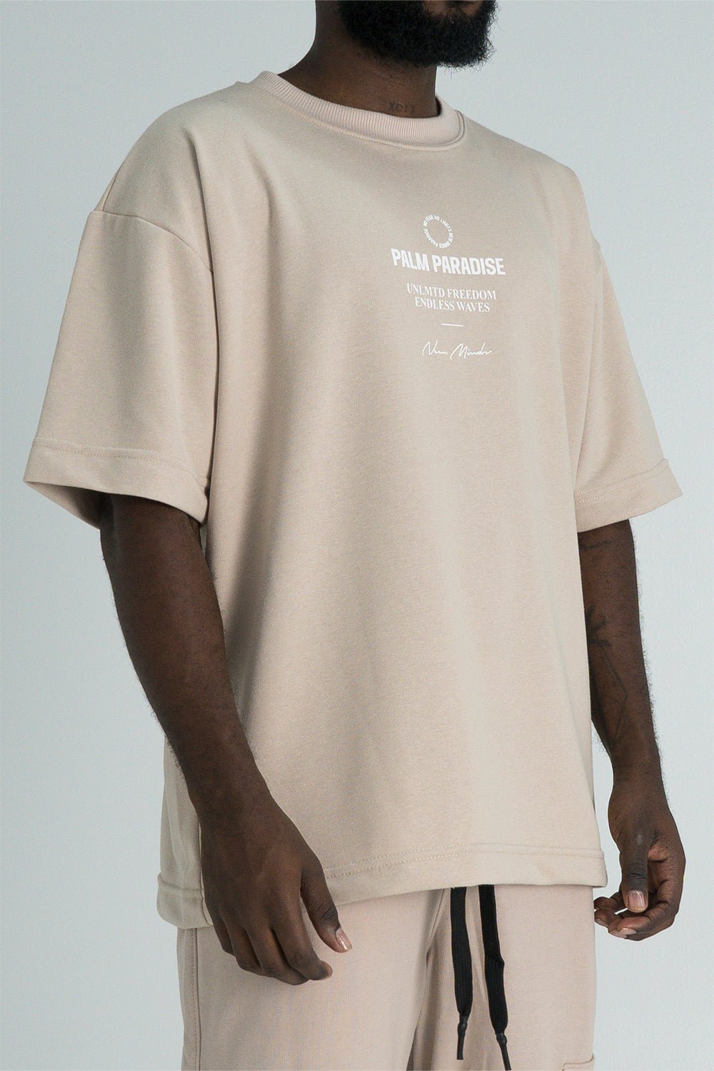 BCO PALM PARADISE T - SHIRT - SAND 8350