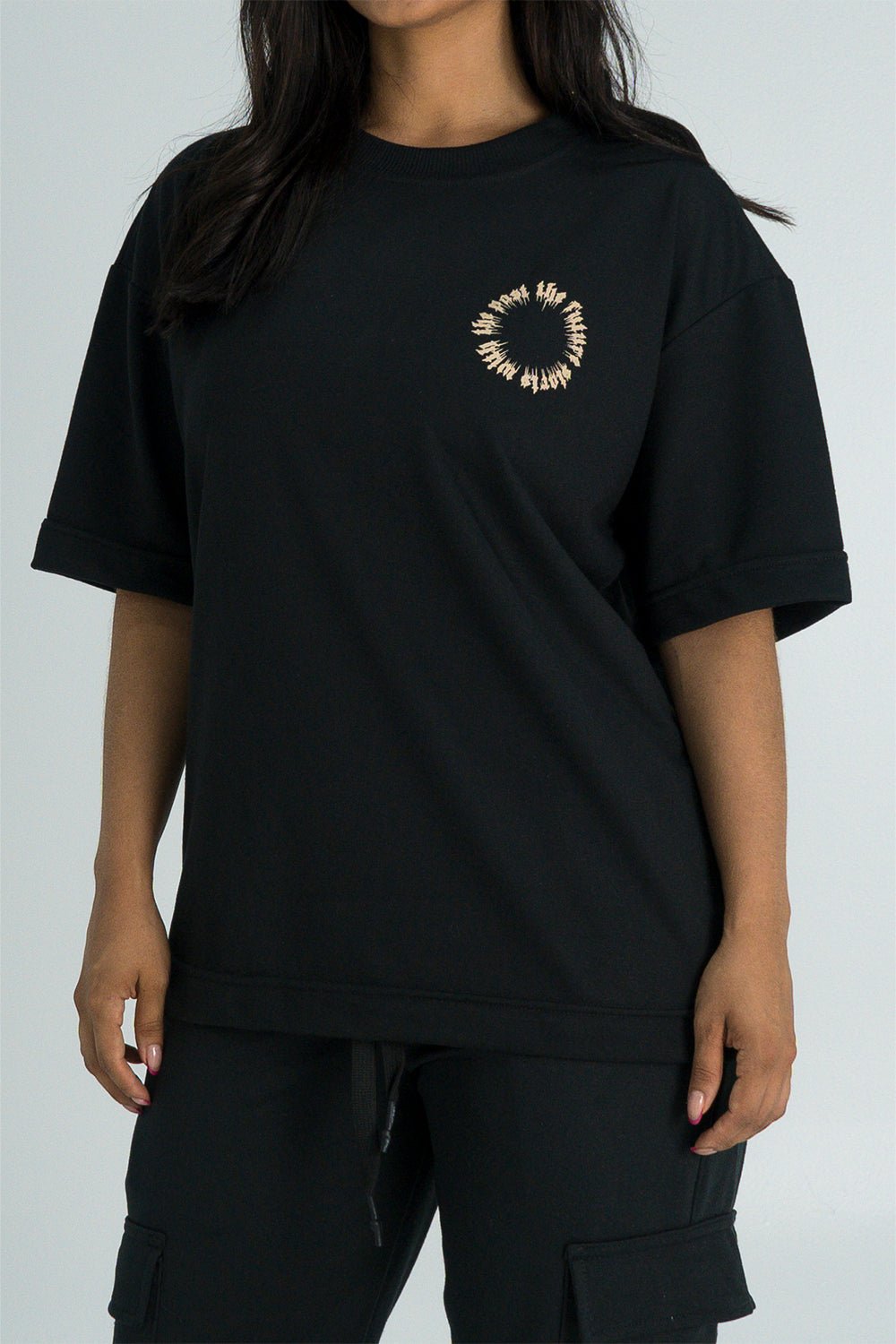 BCO SIGILISM LETTER T - SHIRT - BLACK 8351