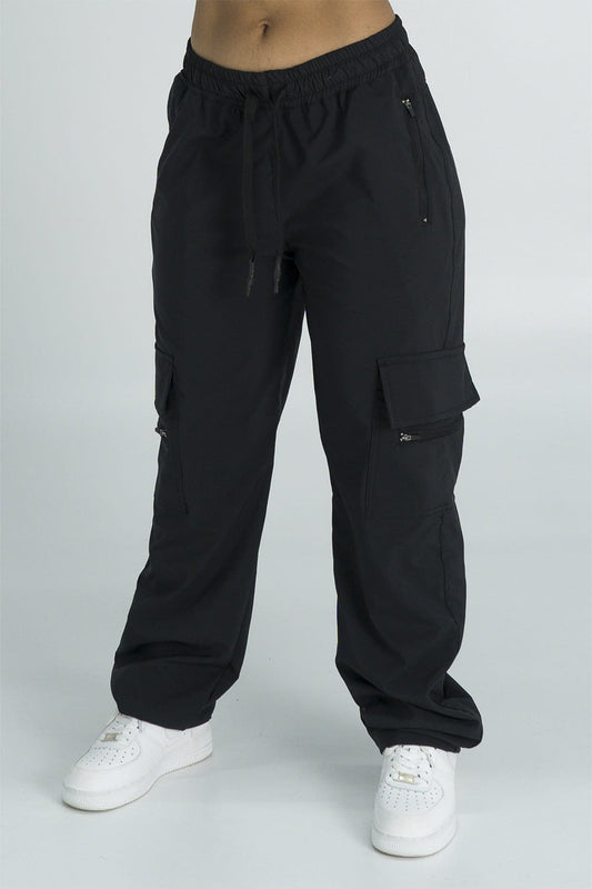 BCO ZIPPER CARGO PANTS - NEGRO 8241