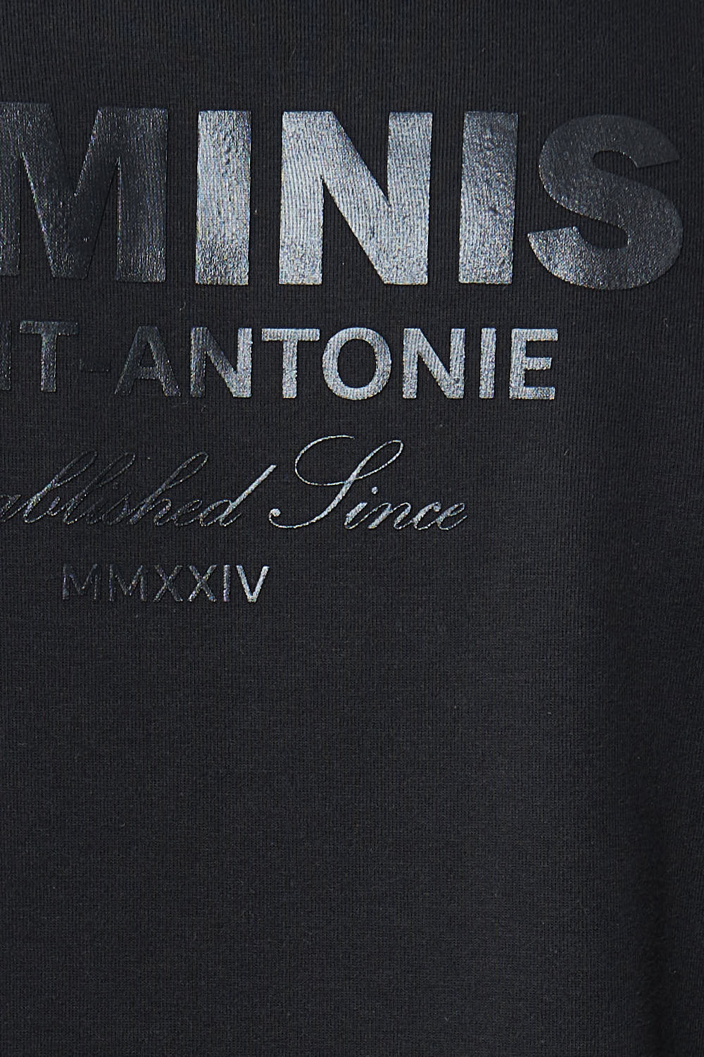 CAMISETA ATELIER LUMINIS NEGRO