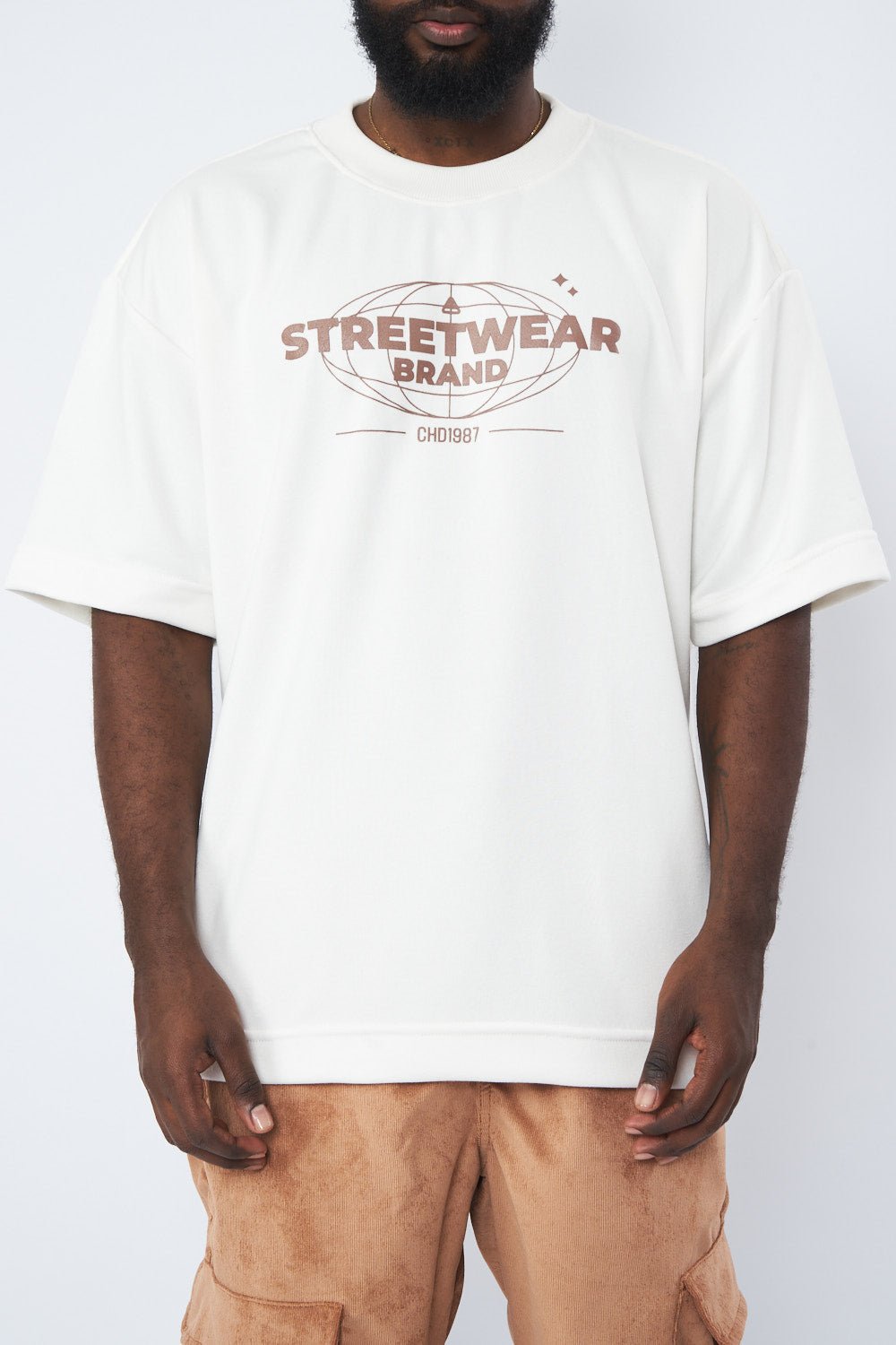 CAMISETA ATELIER STREETWEAR MARFIL