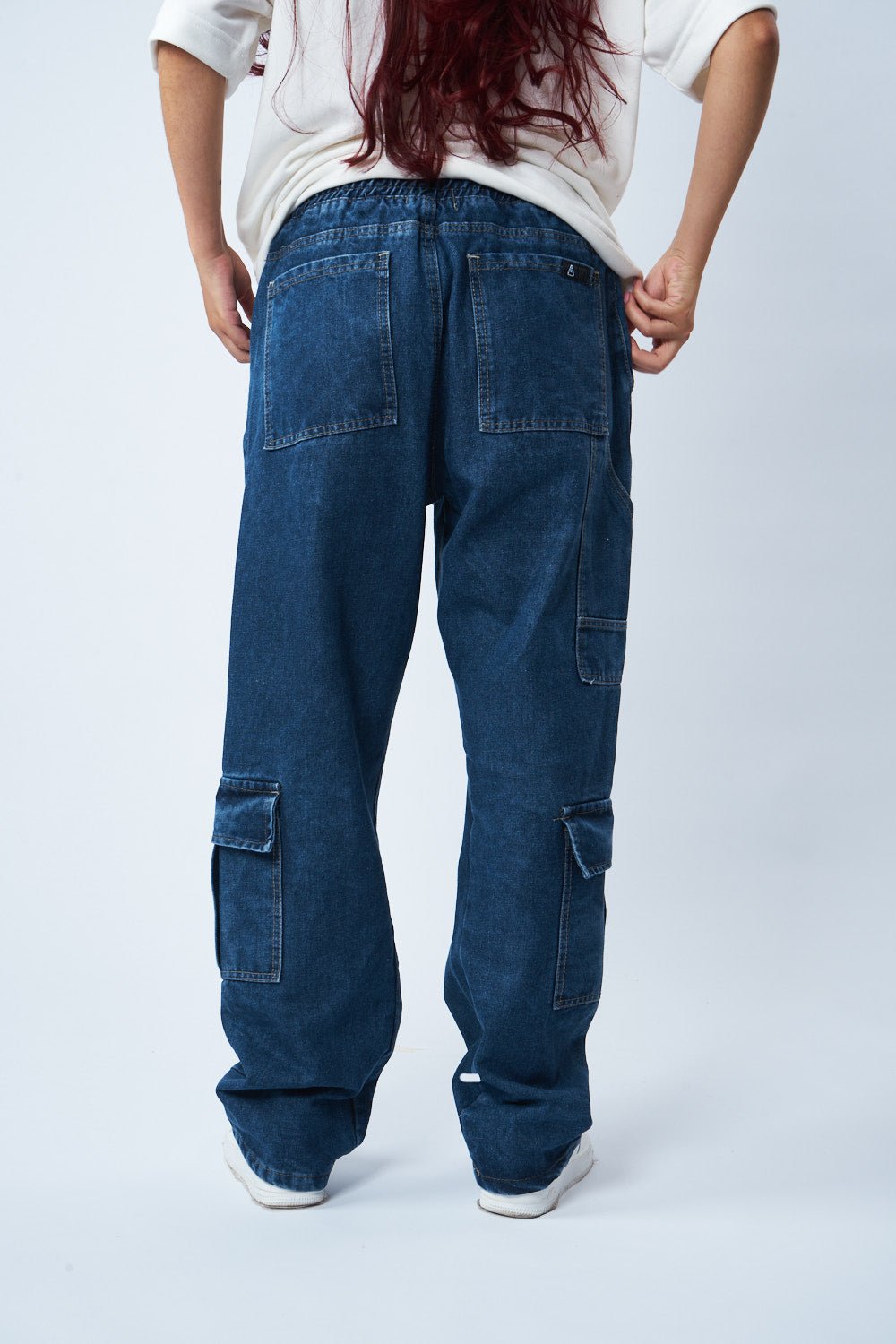 PANTALON ATELIER CARGO INDIGO