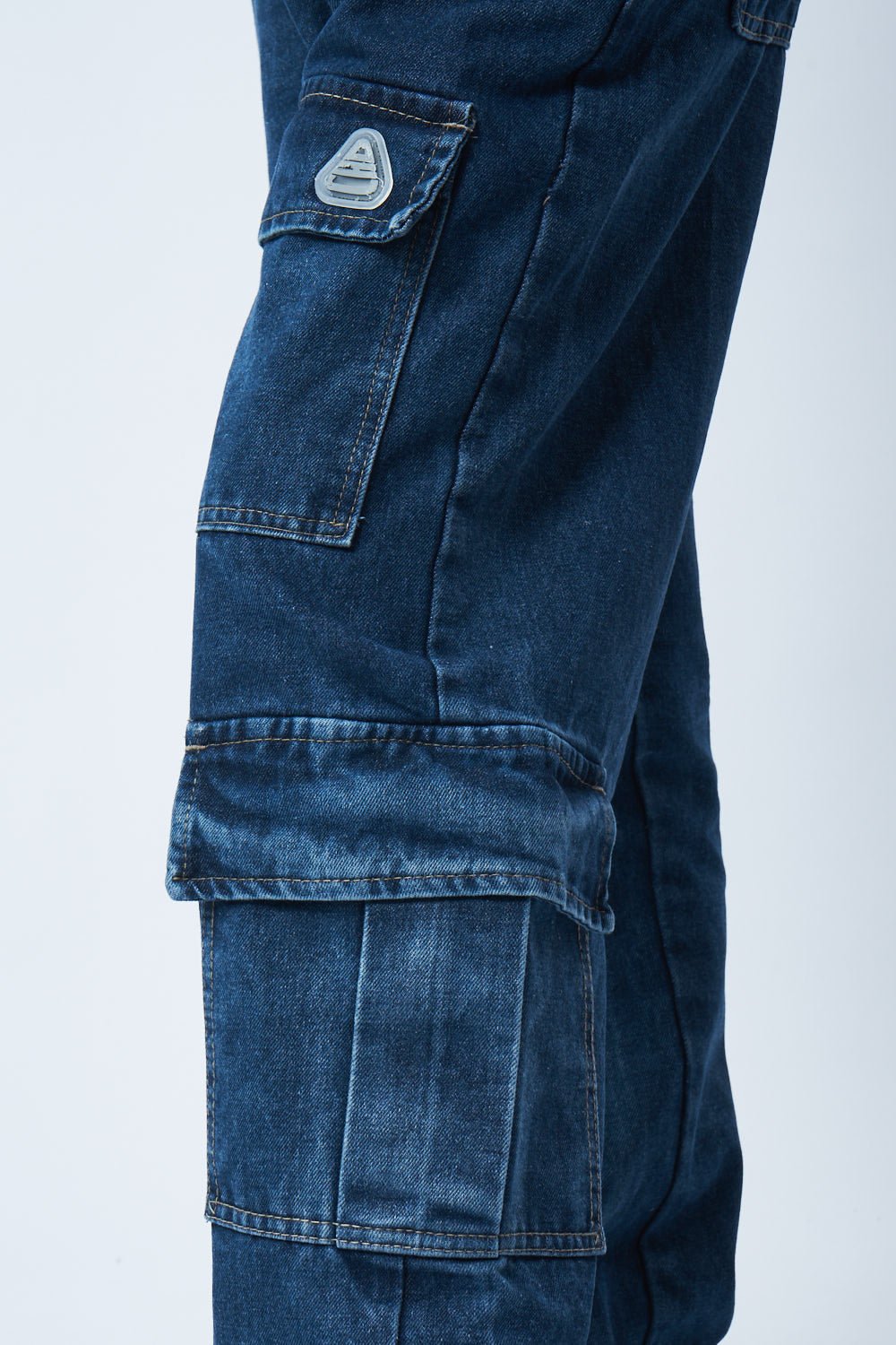 PANTALON ATELIER CARGO INDIGO