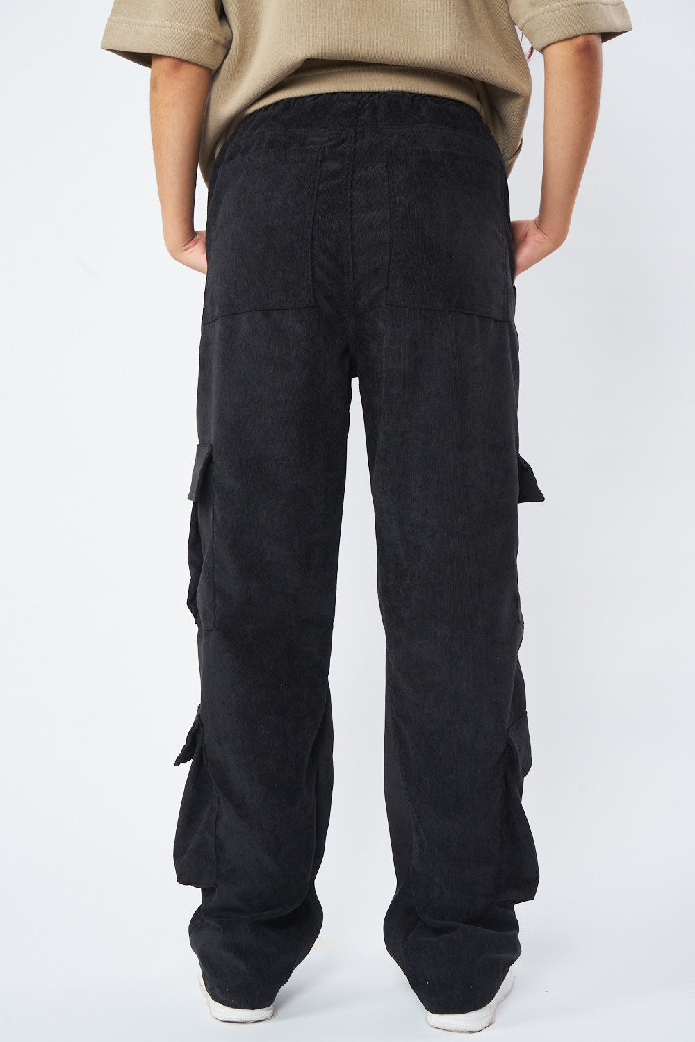 PANTALON ATELIER CORDUROY NEGRO