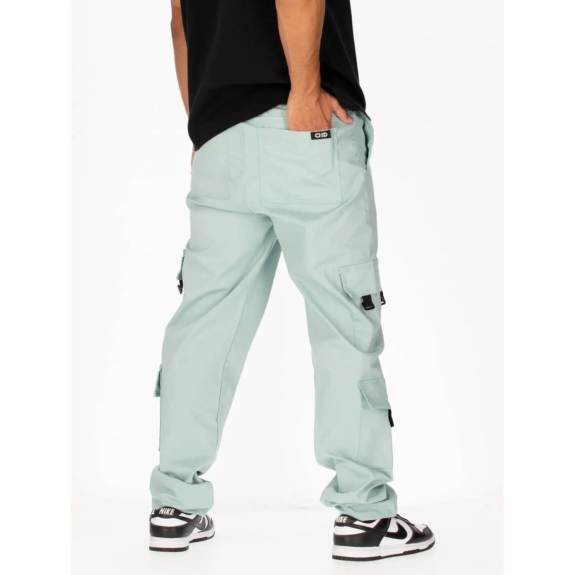 Wild foliage Double Cargo Pants - Verde Malva 8040