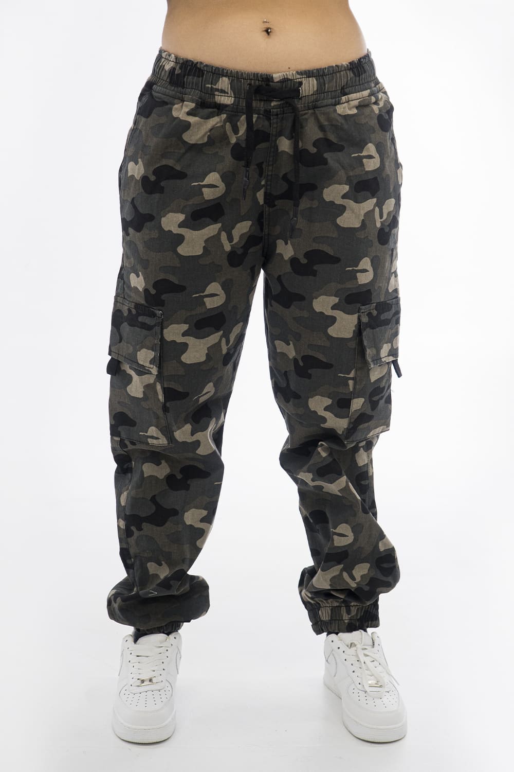 Wild single cammo Cargo Pants - Deep Gray 8249